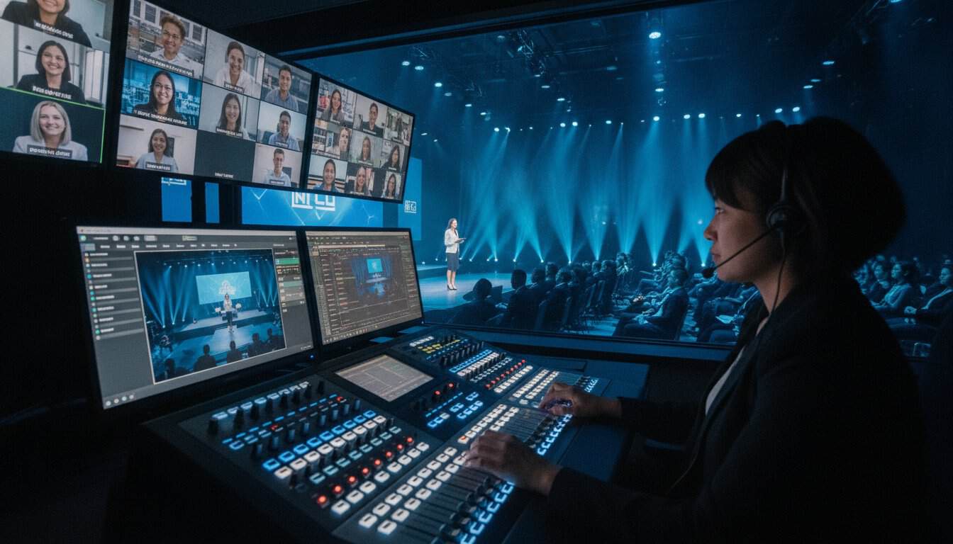 virtual, hybrid and live events: Everything You Need to Know when choosing an AV Partner