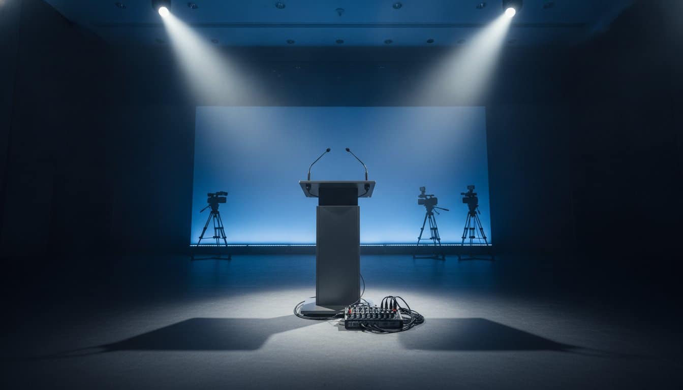 Press Conference AV: Professional Setup in Southern Ontario